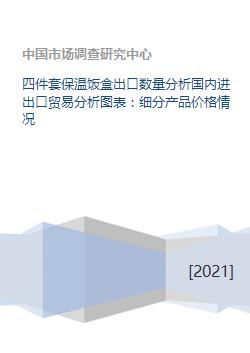 四件套保温饭盒出口数量分析国内进出口贸易分析图表 细分产品价格情况